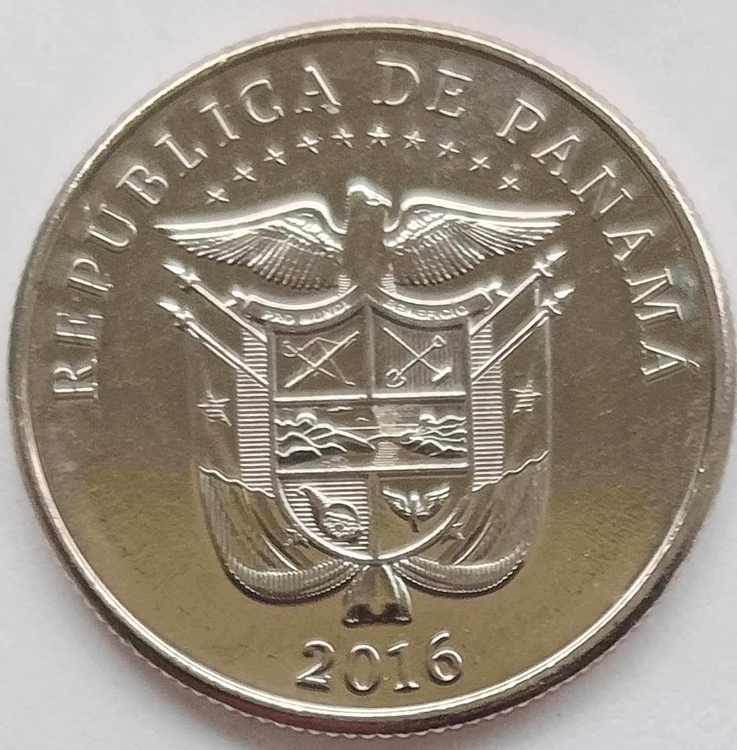 Panama 0,25 Balboa 2016 1914 – pierwszy tranzyt przez Kanał