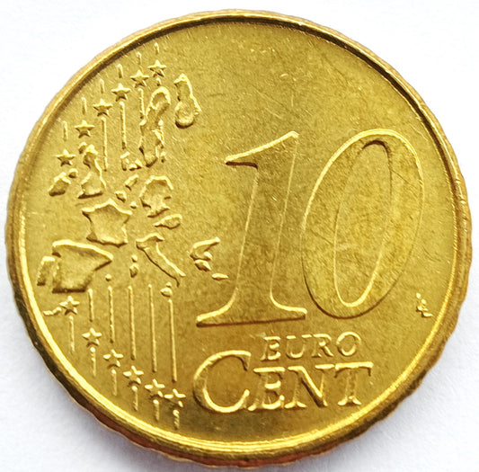 Portugalia 10 Euro Cent 2002
