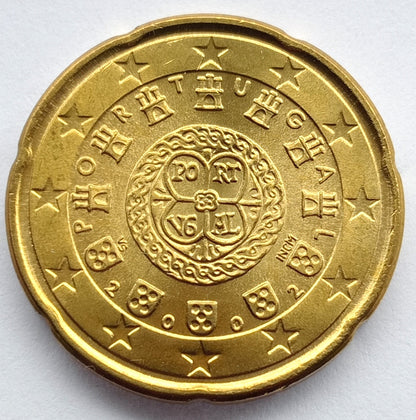 Portugalia 20 Euro Cent 2002