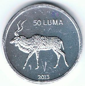 Republika Górskiego Karabachu 50 Luma 2013 Antylopa
