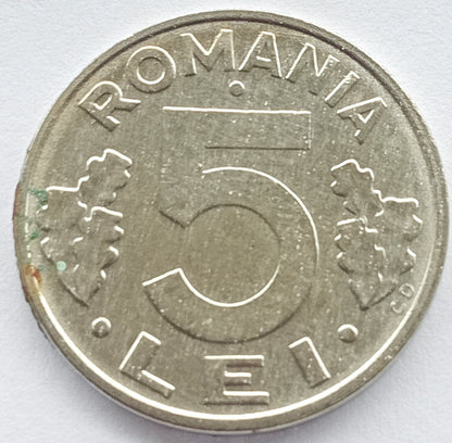 Rumunia 5 lei 1995 Republika Rumunii