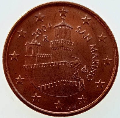 San Marino 5 Eurocent 2004
