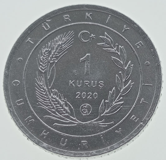 Turcja 1 Kurusz 2020 Wężówka afrykańska
