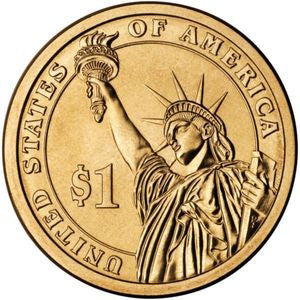 USA 1 Dolar 2007  2  Prezydent USA - John Adams (1797-1801)