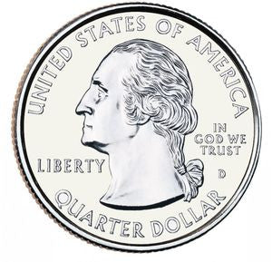 USA 25 centów / ćwiartka 2000  Massachusetts