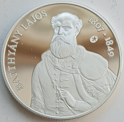 Węgry 5 000 Forint 2007 250 rocznica urodzin - Lajos Batthyány