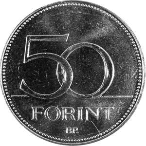 Węgry 50 Forint 2018 Mistrzostwa świata w hokeju na lodzie 2018