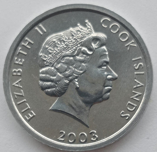 Wyspy Cooka 1 Cent 2003 (małpa)
